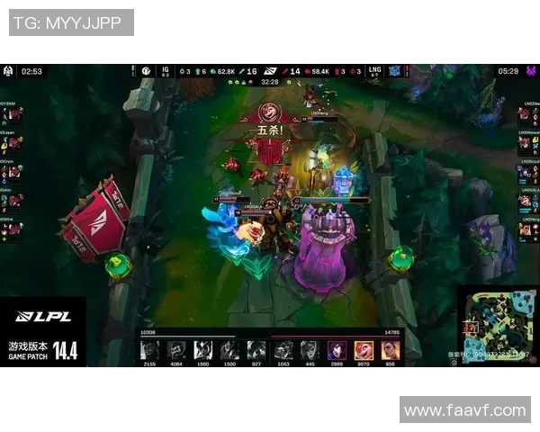 英雄联盟巨献：探秘LNG的配合